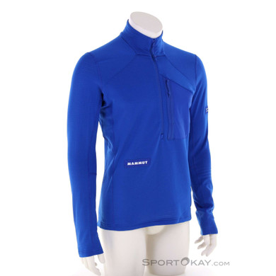 Mammut Eiger Nordwand Advanced FL Half Zip Herren Sweater-Blau-M
