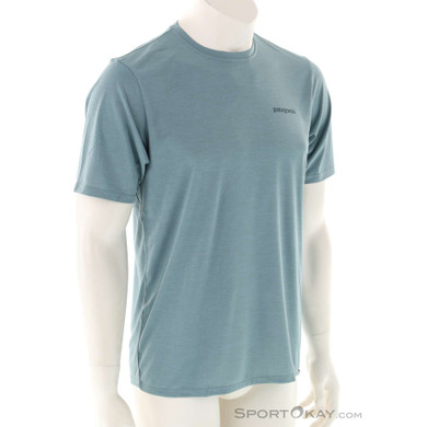 Patagonia Cap Cool Daily Herren T-Shirt-Hell-Blau-M