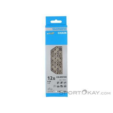 Shimano XTR Dura Ace CN-M9100 12-fach 116GL Kette-Grau-One Size