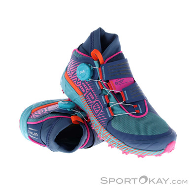 La Sportiva Cyklon Damen Traillaufschuhe-Mehrfarbig-40