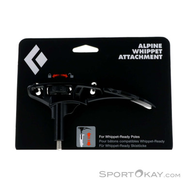 Black Diamond Alpine Whippet Attachment Zubehör-Schwarz-One Size