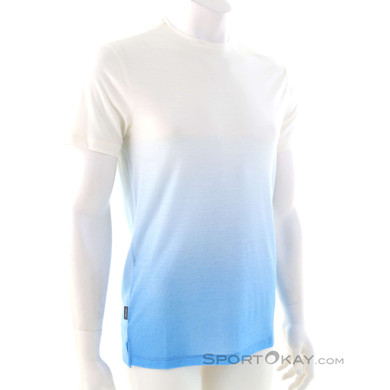 Icebreaker Merino 125 Cool-Lite Sphere Alta Herren T-Shirt-Weiss-M