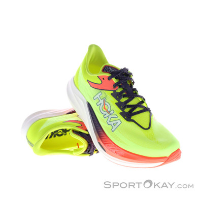 Hoka Rocket X3 Herren Laufschuhe-Gelb-9