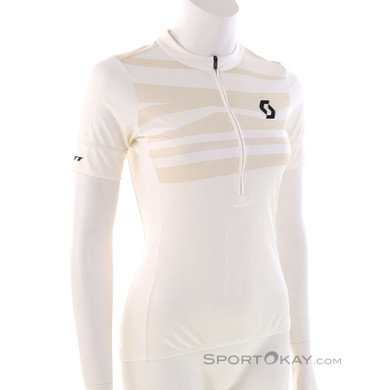 Scott Endurance LT Damen Bikeshirt-Weiss-XS