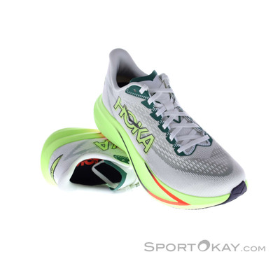 Hoka Mach 7 Herren Laufschuhe-Mehrfarbig-9
