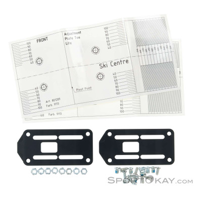 Dynafit Adjustment Plate Toe Lite Zubehör-Schwarz-One Size