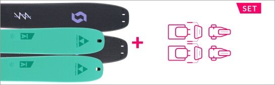 DAMEN ALLROUND SKITOUREN SETS 78-89mm 2026 ab 506€