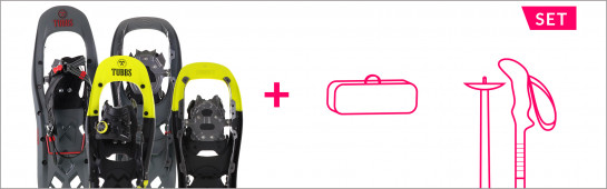 TUBBS AKTIONS SET Schneeschuhe + Stöcke + Tasche ab 159€