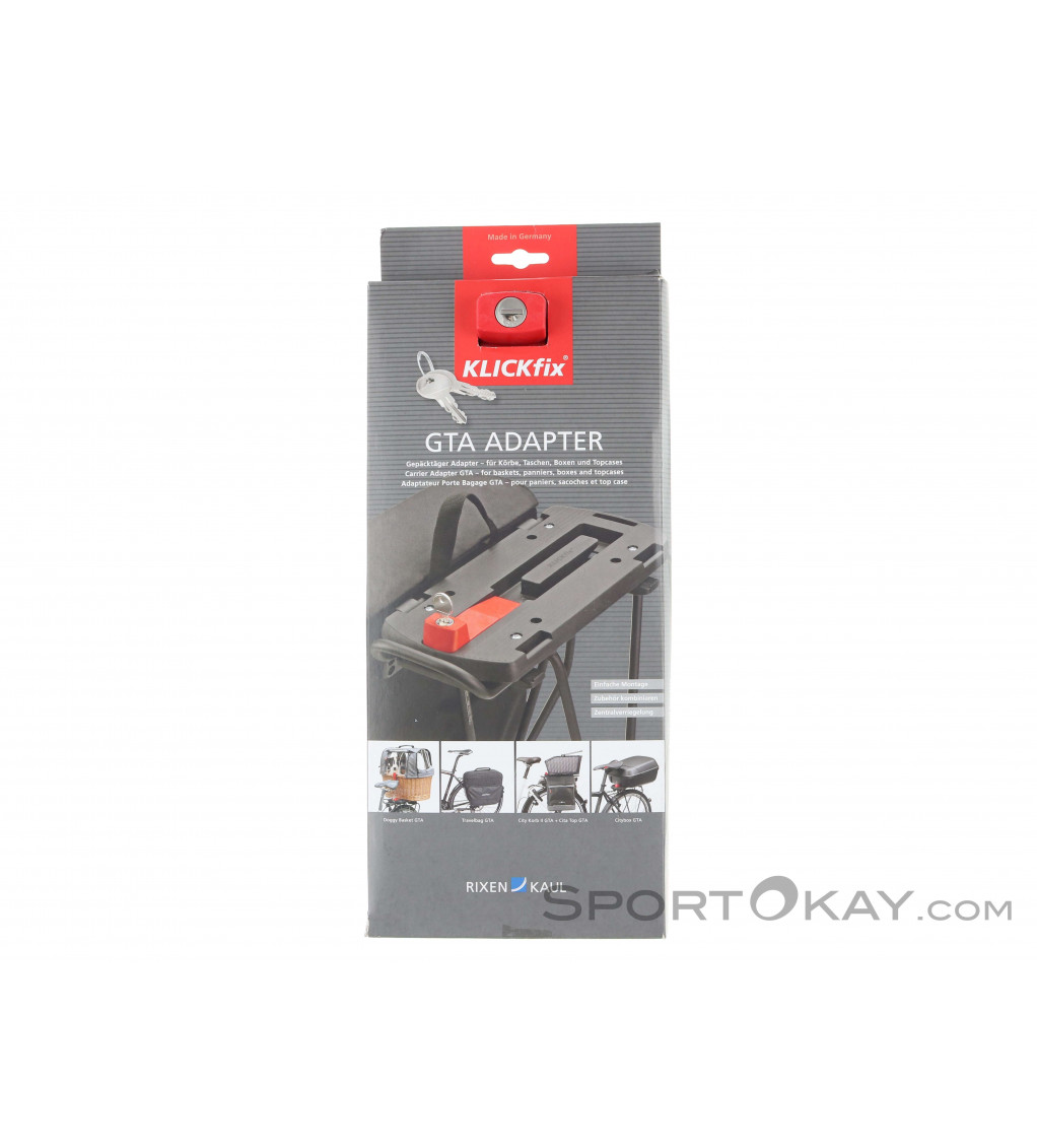 Adattatore KlickFix GTA Per Portapacchi Bici - Compatibile Con Cestini E Borse, Sistema Di Blocco Sicuro - Foto 6