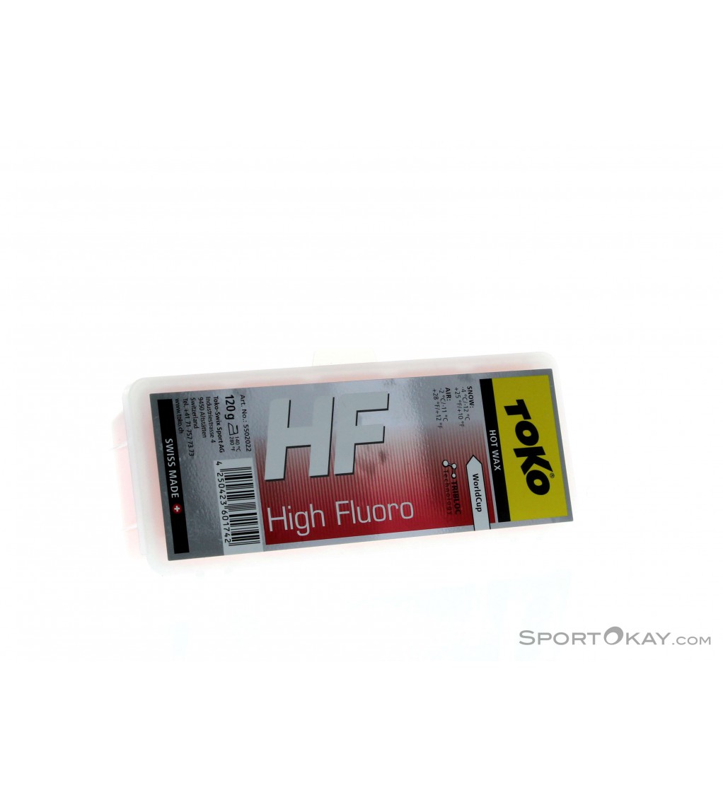 TOKO HF High Fluoro ホットワックス 120g TOKO ホットワックス HF High Fluoro TOKO ホットワックス HF
