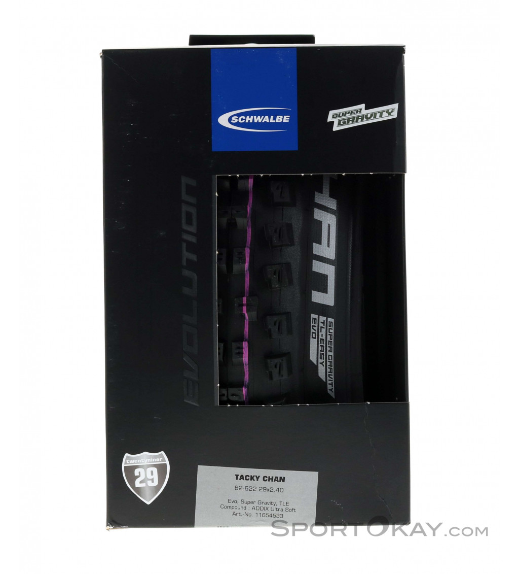 Schwalbe Tacky Chan Super Gravity ADDIX Ultra Soft 29x2,4” Reifen