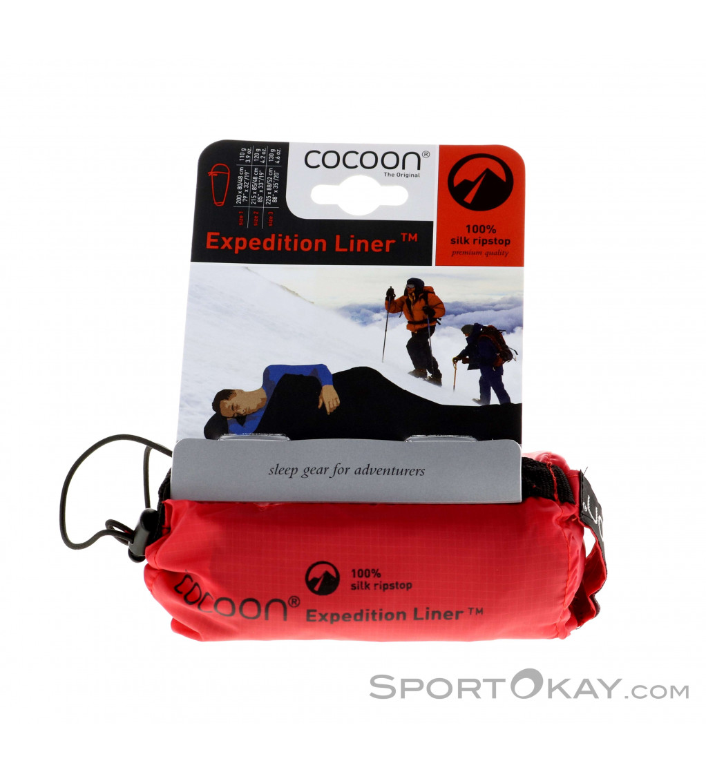 コクーン Cocoon Expedition MummyLiner Cocoon Silk Cotton MummyLiner | UK | Ultralight Outdoor Gear