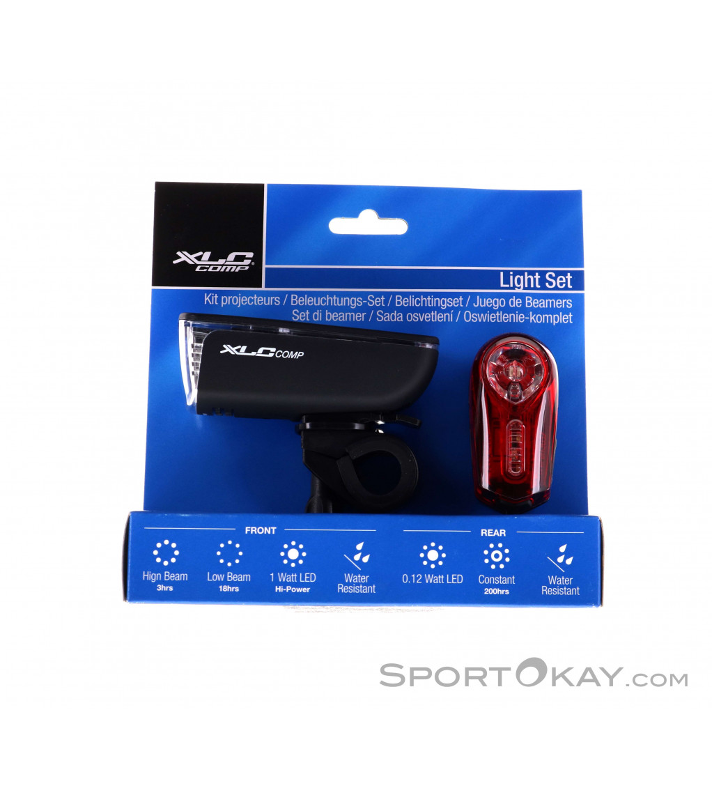 XLC Comp Lichtset Ariel/ Nesso CL-S11 StVZO Fahrradlicht Set