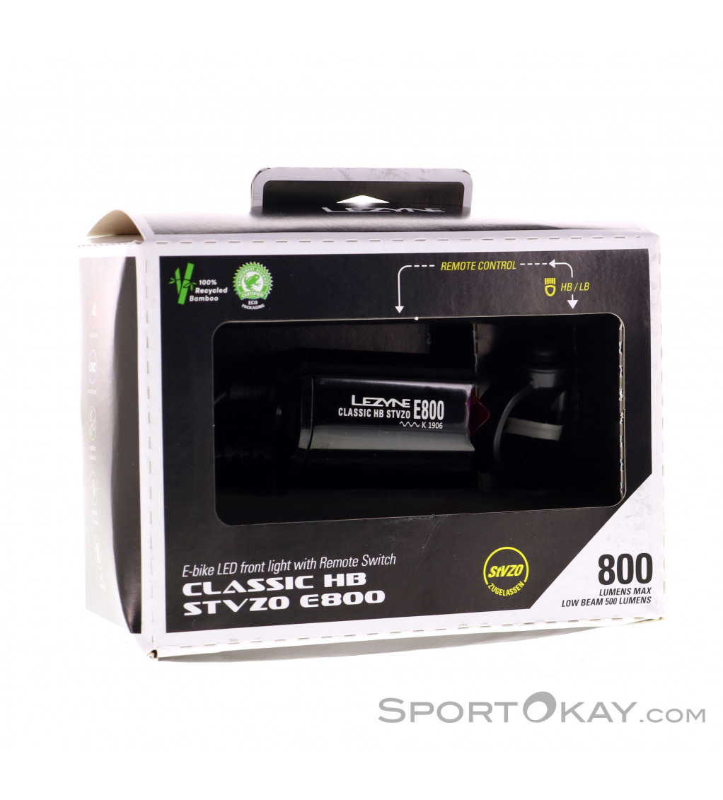 Lezyne Classic E800 E-Bike StVZO Fahrradlicht vorne