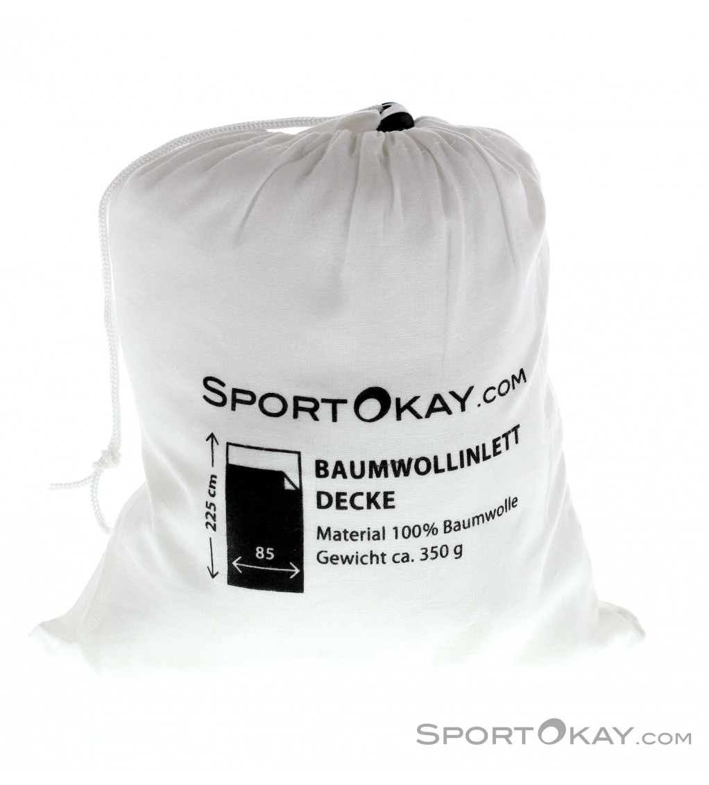 SportOkay.com Camping Decke Baumwollinlett