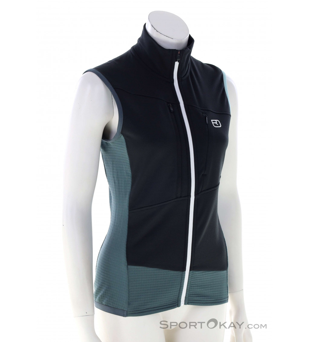 Ortovox Fleece Grid Vest Damen Weste
