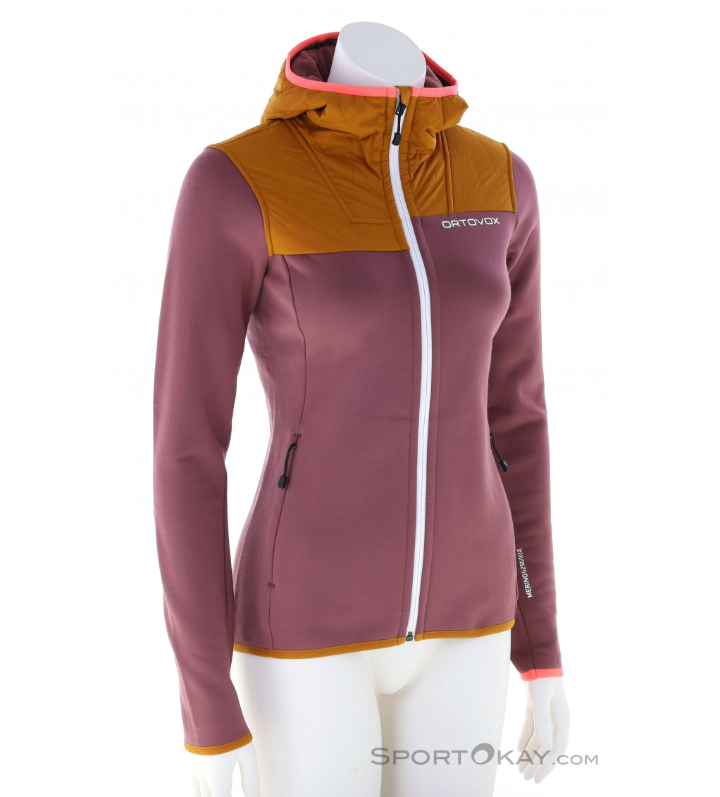 Merinowolle Ortovox Merino Hoody Damen Ortovox Damen Fleece Grid - Main Image