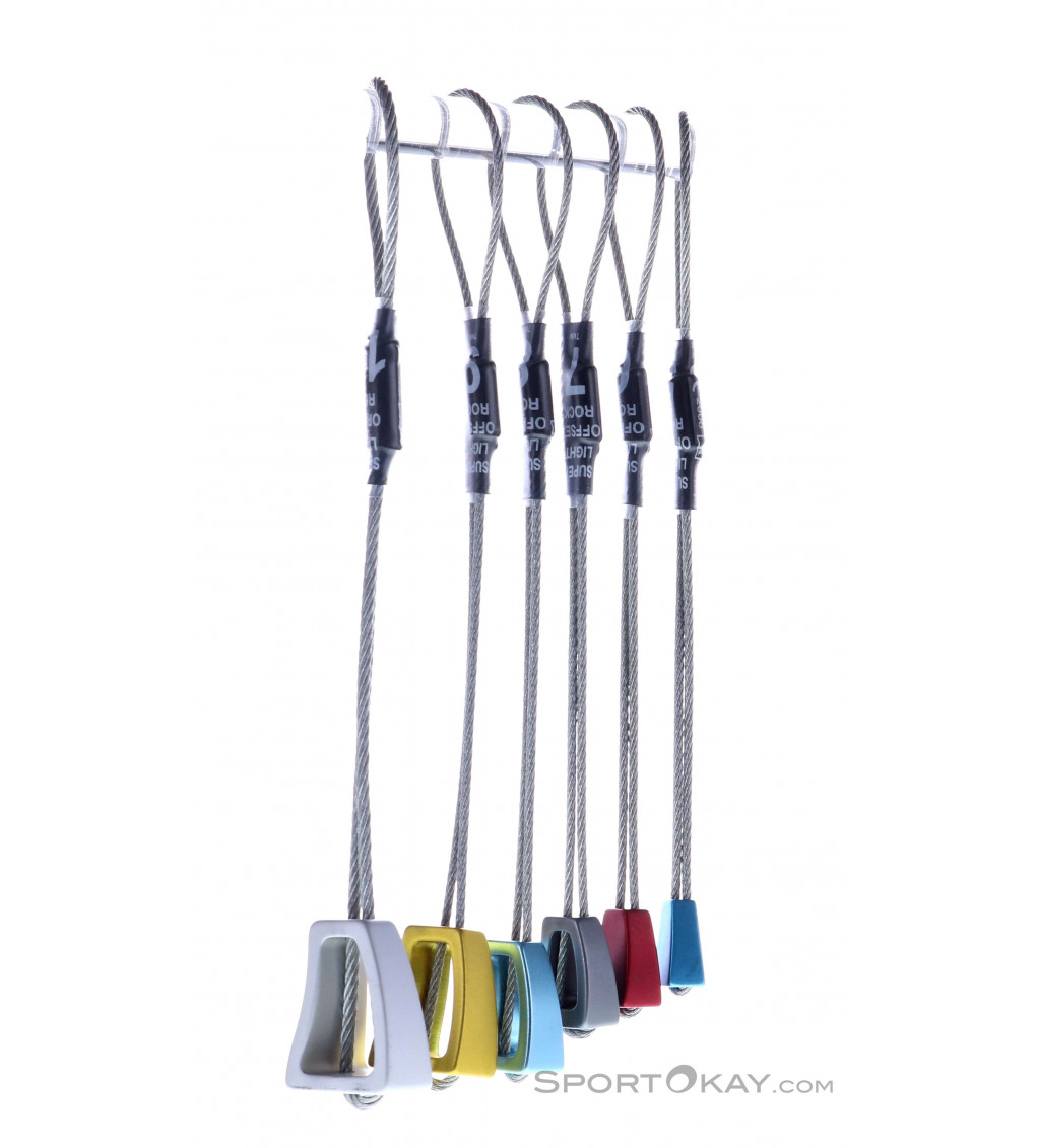 Wild Country Superlight Offset Rock  #5-10 Klemmkeil Set