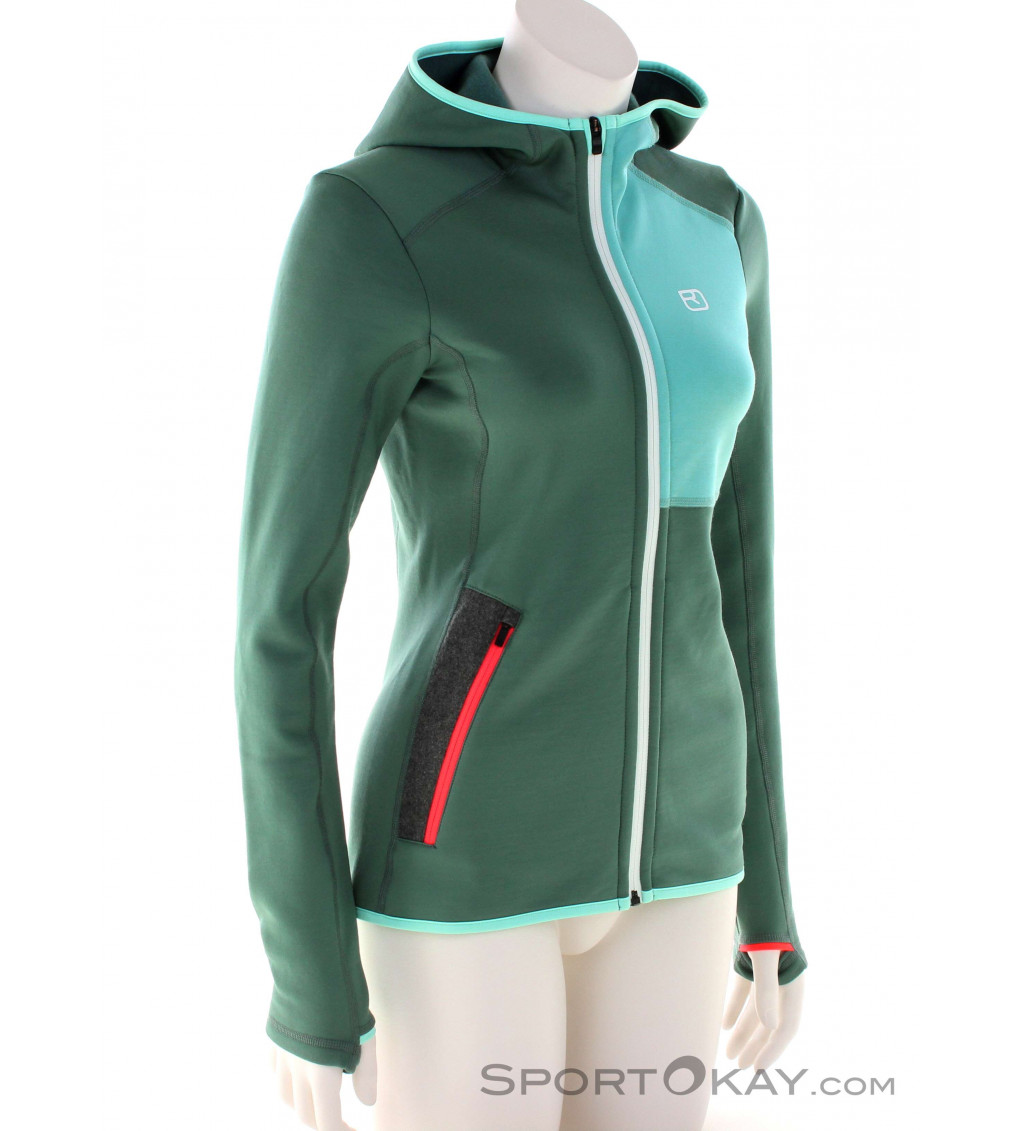 Ortovox Fleece Hoody Damen Fleecejacke