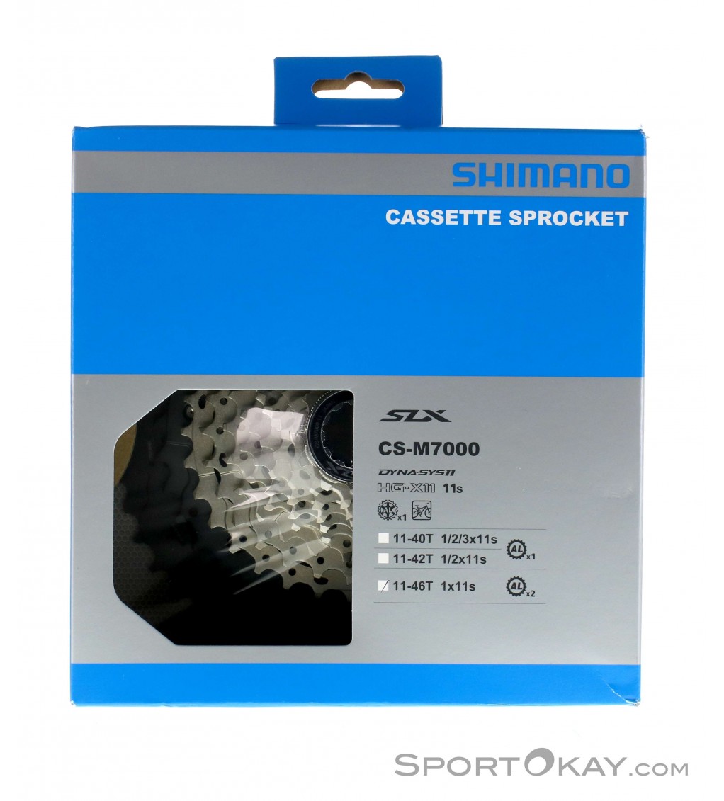 Shimano CSM7000 SLX 11-46Z 11-Facch Kassette