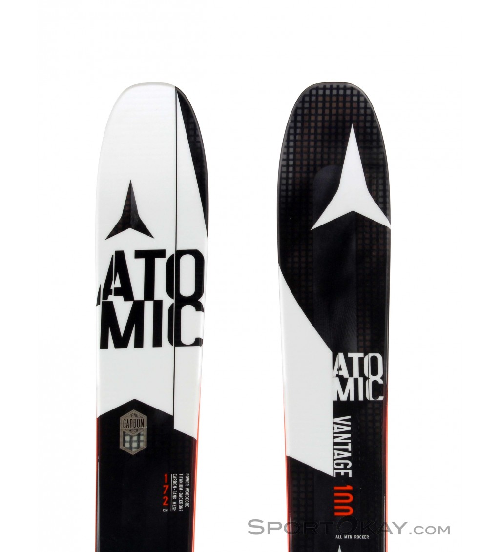 Atomic Vantage 100 CTI + Warden MNC 13 Skiset 2017 - Alpin Ski