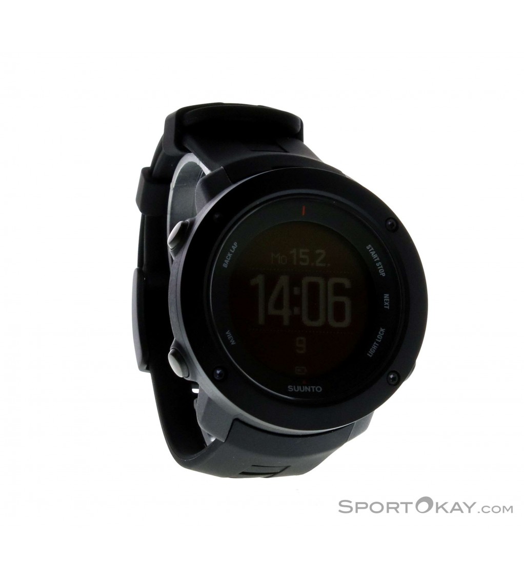 SUUNTO Brustgurt Medium Schwarz - Für Präzise Herzfrequenzmessung