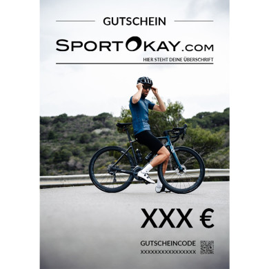 Last Minute Gutschein zum Ausdrucken Rennrad