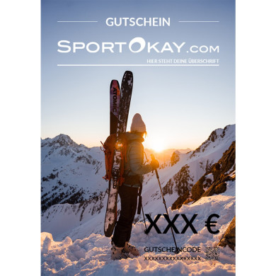 Last Minute Gutschein zum Ausdrucken Skitouren