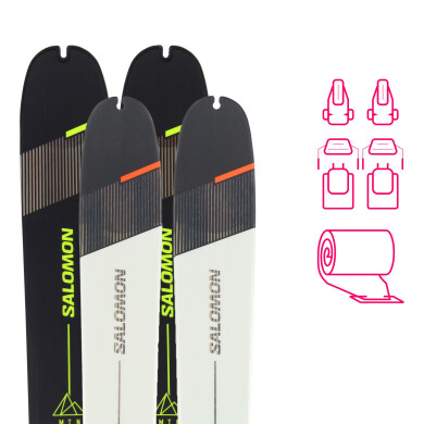 SKITOUREN SALOMON MTN 80mm + 84mm bis -50% > 3er SET ab 519€