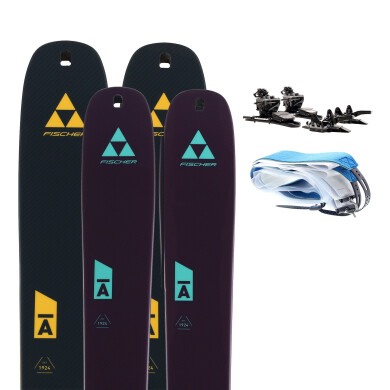 SKITOUREN FISCHER TRANSALP 84 C 84mm + DYNAFIT Radical + FELL um 570€