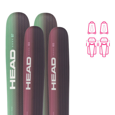 HEAD KORE DAMEN FREERIDE SKI SETS 2026 ab 341€