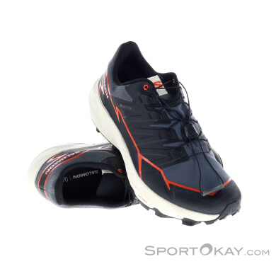 Salomon Thundercross GTX Herren Traillaufschuhe Gore-Tex-Grau-10