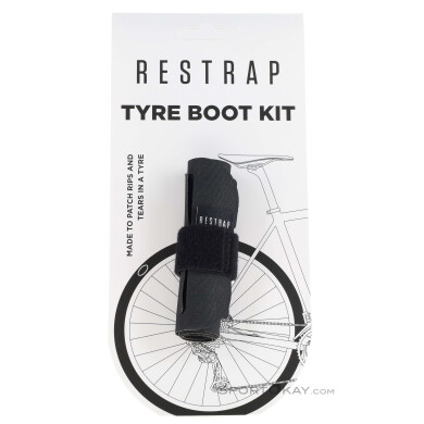 Restrap Tyre Boot Kit Flickset-Schwarz-One Size