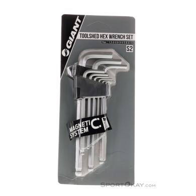 Giant L-Griff Innensechskantschlüssel Set-Silber-One Size