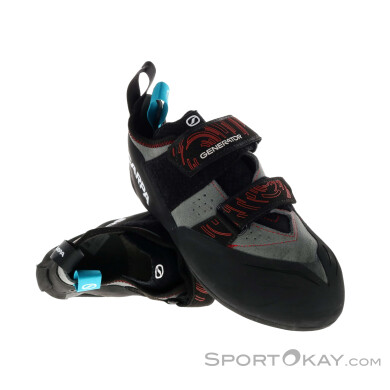 Scarpa Generator V Herren Kletterschuhe-Rot-42,5
