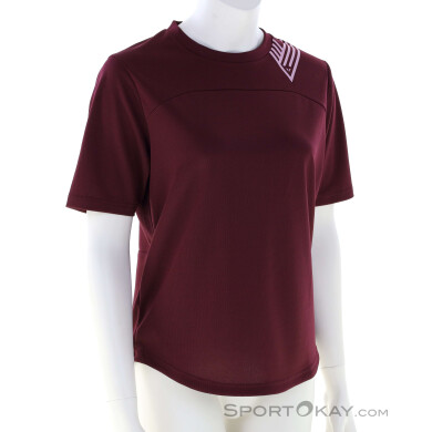 Dainese HgOmnia Jersey SS Damen Bikeshirt-Dunkel-Rot-S
