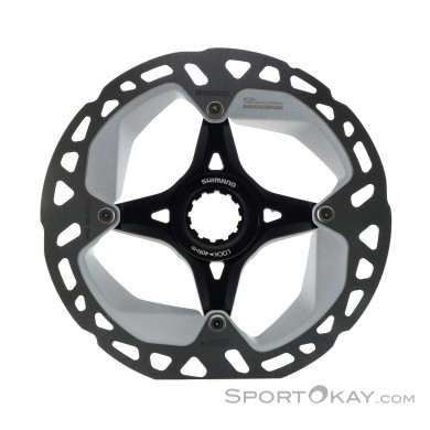 Shimano XT RT-MT800I Ice-Tech 160mm Centerlock Bremsscheibe-Silber-One Size