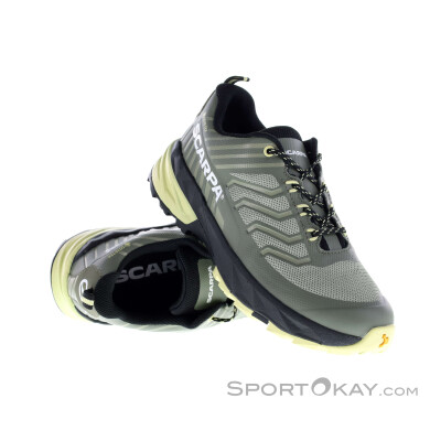 Scarpa Rush Kid GTX Youth Kinder Wanderschuhe Gore-Tex-Hell-Grün-36