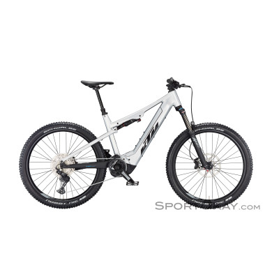 KTM Macina Lycan 772 750Wh 27,5" 2023 E-Bike-Silber-M