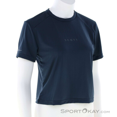 Scott Defined Lightweight S/S Damen T-Shirt-Dunkel-Blau-S
