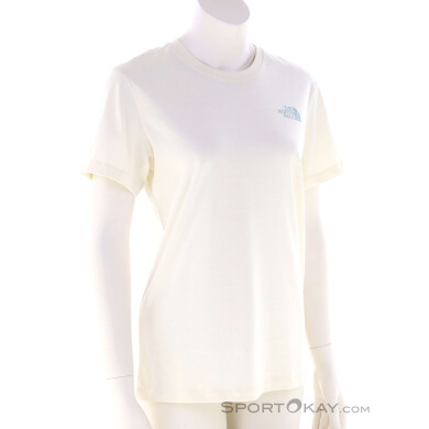 The North Face S/S Relaxed Redbox Damen T-Shirt-Weiss-L