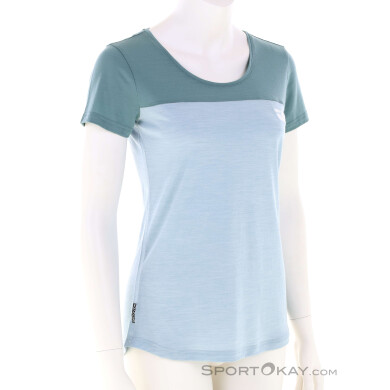 Ortovox 150 Cool Logo Damen T-Shirt-Hell-Blau-M