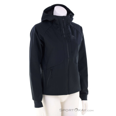 Odlo Zeroweight Windproof X-Warm Damen Jacke-Schwarz-M