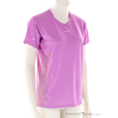 Salomon Sense Aero Damen T-Shirt-Pink-Rosa-M