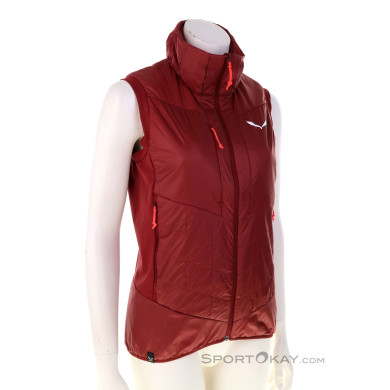 Salewa Ortles Hybrid TWR Damen Tourenweste-Dunkel-Rot-34