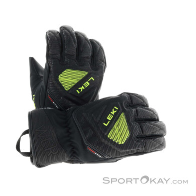 Leki WCR C-Tech 3D Kinder Handschuhe-Schwarz-8