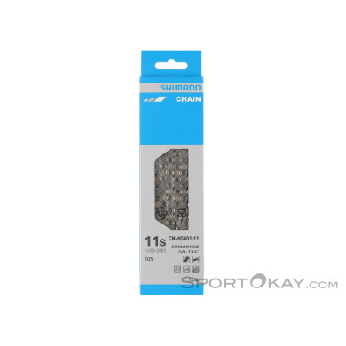 Shimano CN-HG600 11-fach 138GL E-Bike Kette-Grau-One Size