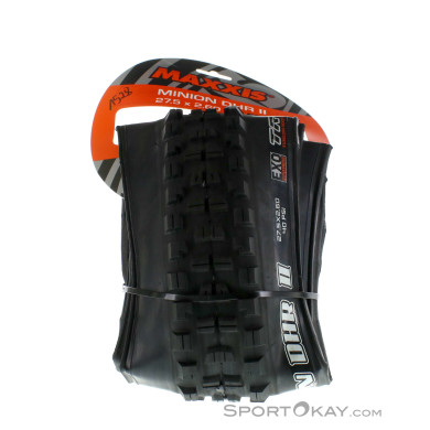 Maxxis Minion DHR II+ Dual TR EXO WT 27,5+ x 2,60 Reifen-Schwarz-27,5+