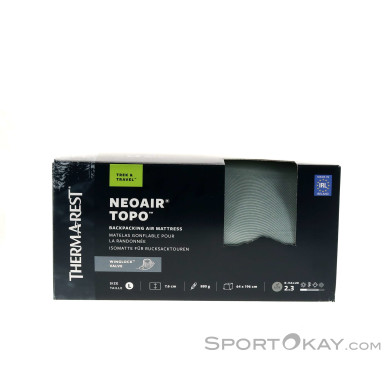 Therm-a-Rest NeoAir Topo L 196x64cm Isomatte-Grau-L