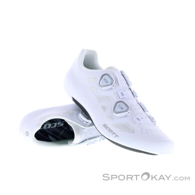 Scott Vertec Boa Rennradschuhe-Weiss-48